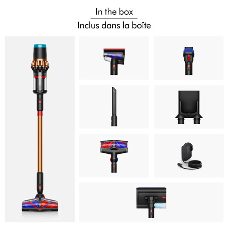 Dyson Piston Animal Submarine DS60 Wet & Dry Cordless Bagless Stick Vacuum - Black/Bright Copper- Exclusive Retail Partner