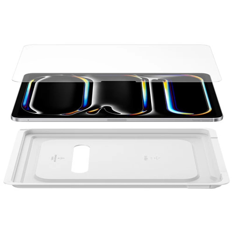 Protecteur d'écran en verre trempé ScreenForce de Belkin pour iPad Pro de 11 po (M4)