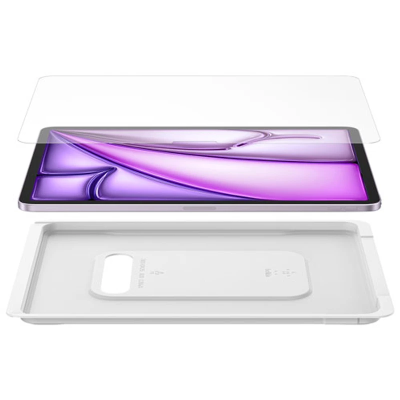 Protecteur d'écran en verre trempé ScreenForce de Belkin pour iPad Air de 13 po (M3)
