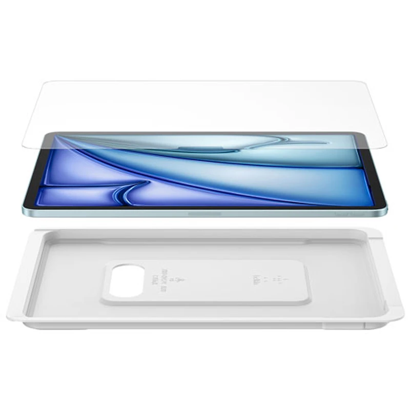 Protecteur d'écran en verre trempé ScreenForce de Belkin pour iPad Air de 11 po (M3)