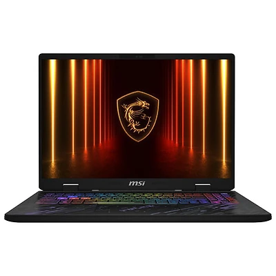 Portable de jeu de 16 po Pulse A16 AI+ C3XW de MSI - Noir (Ryzen AI 7 350 AMD/RAM 32 Go/SSD 1 To/GeForce RTX 5070)