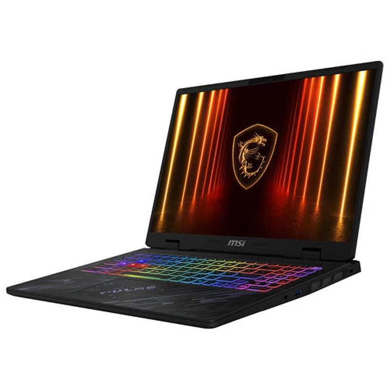 Portable de jeu de 16 po Pulse A16 AI+ C3XW de MSI - Noir (Ryzen AI 7 350 AMD/RAM 32 Go/SSD 1 To/GeForce RTX 5070)
