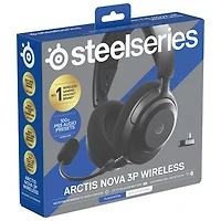 Steelseries Arctis Nova 3P Wireless Gaming Headset for PlayStation - Black