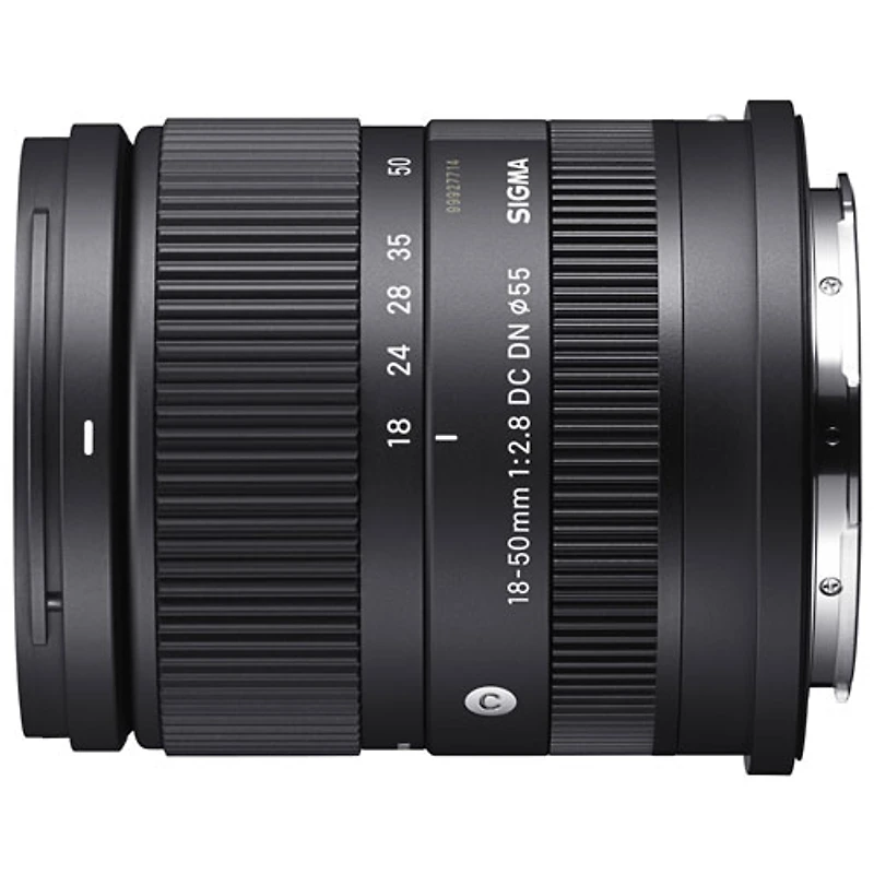 Objectif DC DN 18-50 mm f/2,8 Contemporary de Sigma pour monture RF de Canon
