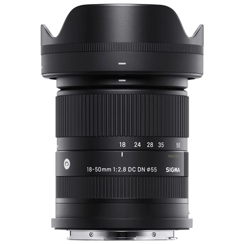 Objectif DC DN 18-50 mm f/2,8 Contemporary de Sigma pour monture RF de Canon
