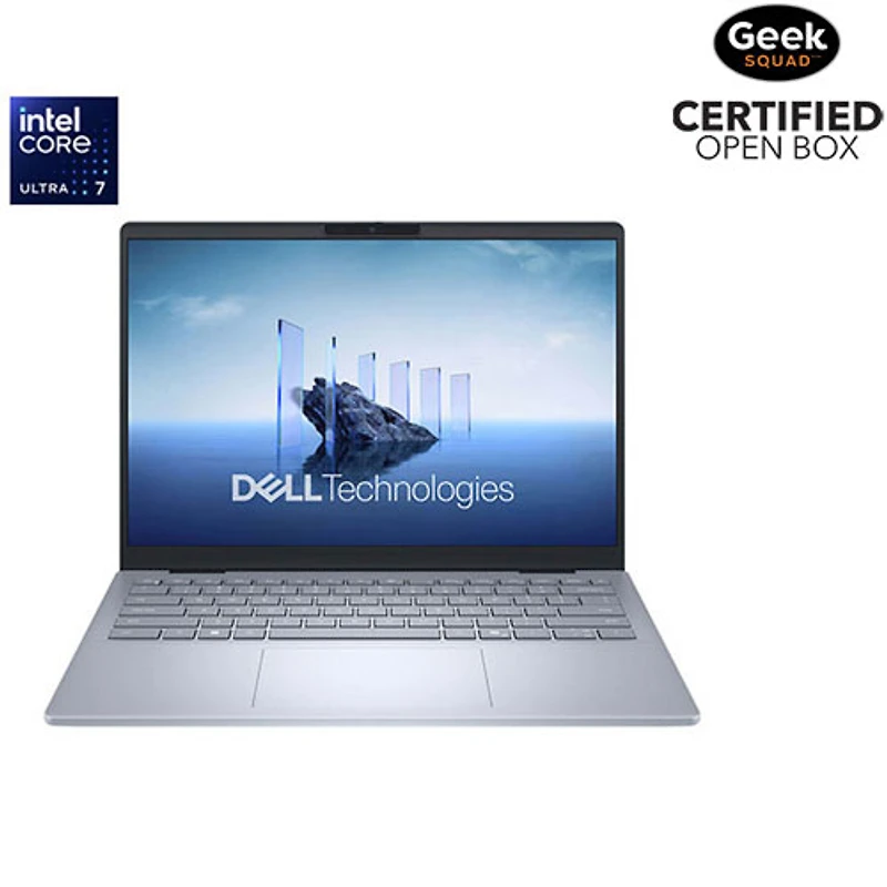 Open Box - Dell Plus 14" Copilot+ PC Laptop - Ice Blue (Intel Core Ultra
