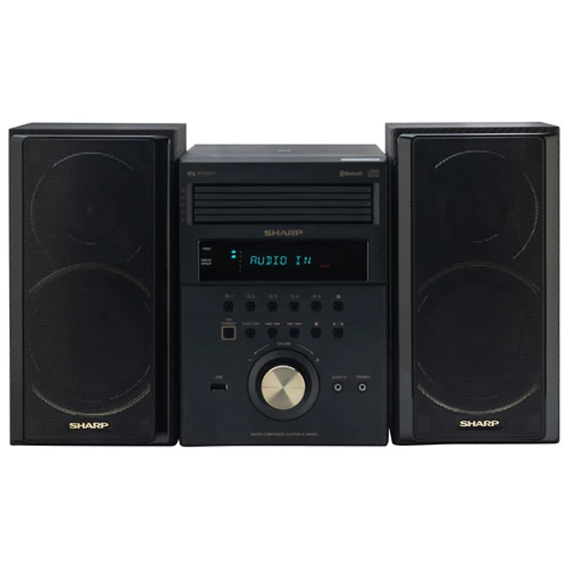 Système de micro-composants Bluetooth à 5 disques XL-BH250GL de Sharp