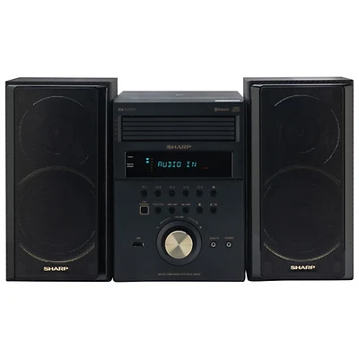 Système de micro-composants Bluetooth à 5 disques XL-BH250GL de Sharp