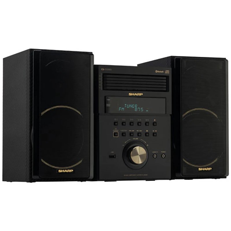 Système de micro-composants Bluetooth à 5 disques XL-BH250GL de Sharp