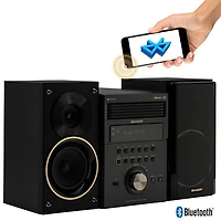 Système de micro-composants Bluetooth à 5 disques XL-BH250GL de Sharp