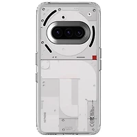 Étui souple ajusté en gel Ultra Clear d'AXS avec protecteur d'écran en verre pour téléphone Phone (3a) de Nothing - Transparent