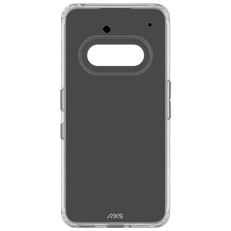 Étui souple ajusté en gel Ultra Clear d'AXS avec protecteur d'écran en verre pour téléphone Phone (3a) de Nothing - Transparent