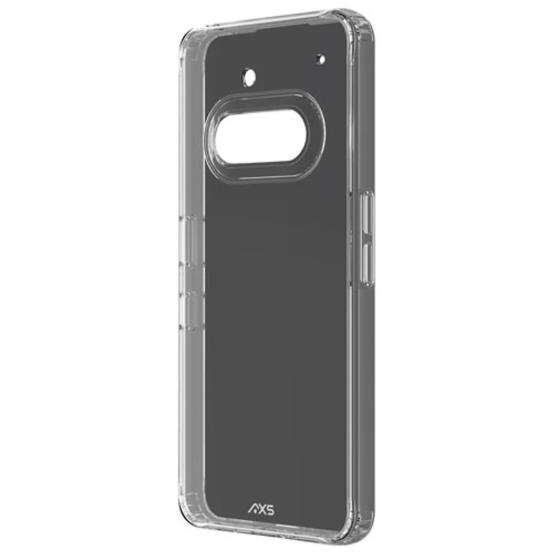 Étui souple ajusté en gel Ultra Clear d'AXS avec protecteur d'écran en verre pour téléphone Phone (3a) de Nothing - Transparent