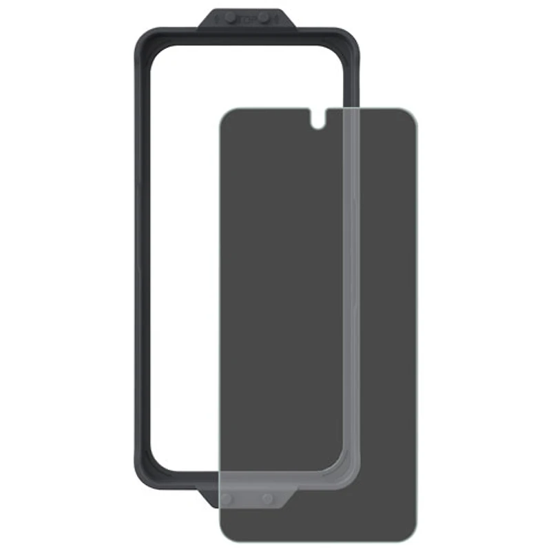 Étui souple ajusté en gel Ultra Clear d'AXS avec protecteur d'écran en verre pour téléphone Phone (3a) de Nothing - Transparent