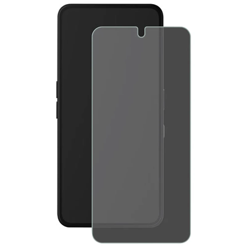 Étui souple ajusté en gel Ultra Clear d'AXS avec protecteur d'écran en verre pour téléphone Phone (3a) Pro de Nothing - Transparent