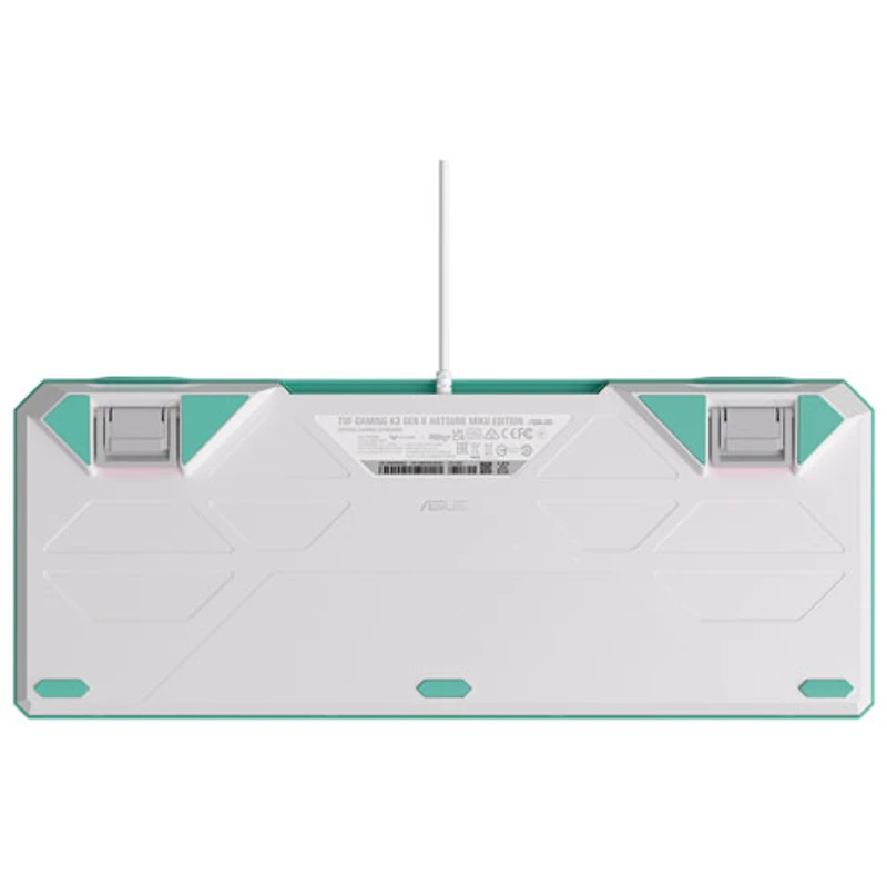 ASUS TUF Gaming K3 Gen II Optical-Mechanical RGB Compact Gaming Keyboard - Hatsune Miku Edition