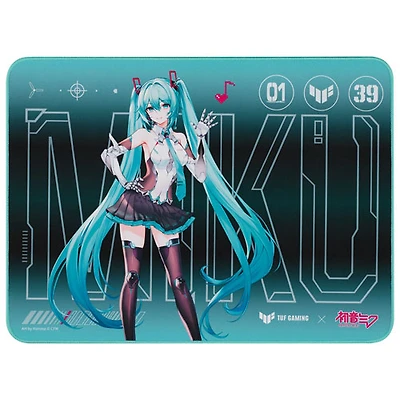 Tapis de souris TUF Gaming P1 d'ASUS - Édition Hatsune Miku