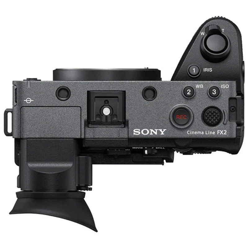 Appareil photo sans miroir plein format Cinema Line FX2 de Sony avec poignée XLR (boîtier seulement)