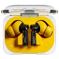 Écouteurs boutons 100 % sans fil à suppression du bruit Ear (a) de Nothing - Jaune - Exclusivité de Best Buy