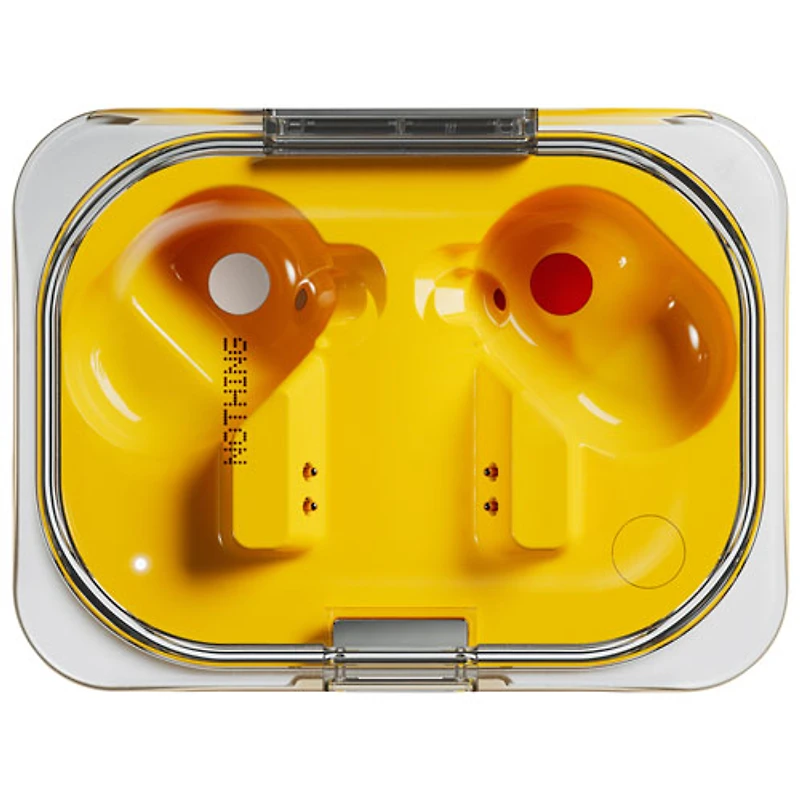 Écouteurs boutons 100 % sans fil à suppression du bruit Ear (a) de Nothing - Jaune - Exclusivité de Best Buy
