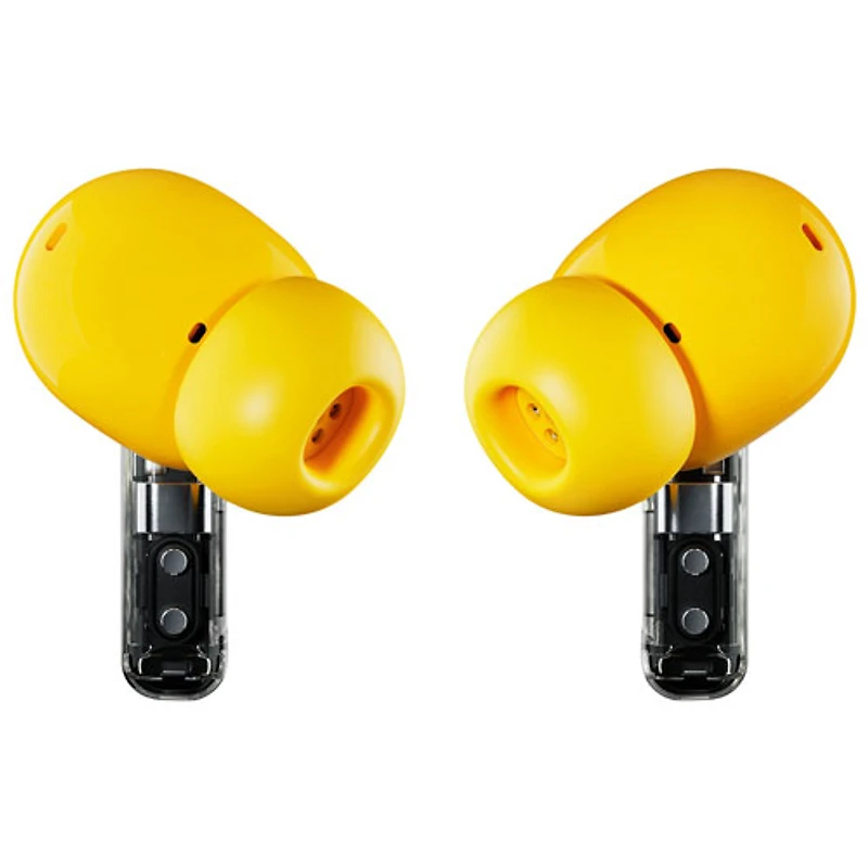 Écouteurs boutons 100 % sans fil à suppression du bruit Ear (a) de Nothing - Jaune - Exclusivité de Best Buy