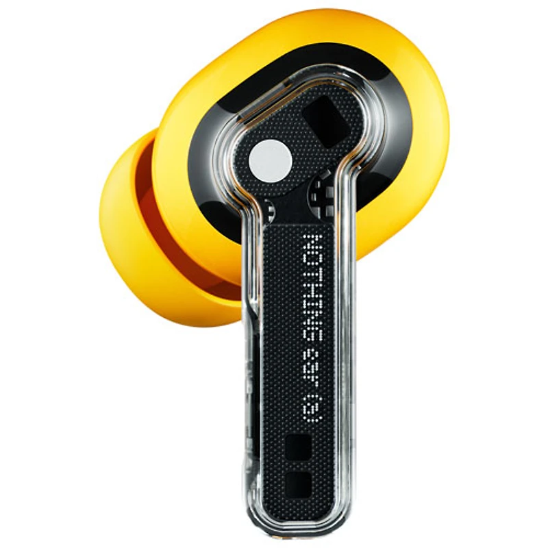 Écouteurs boutons 100 % sans fil à suppression du bruit Ear (a) de Nothing - Jaune - Exclusivité de Best Buy