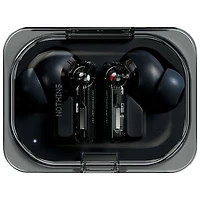 Écouteurs boutons 100 % sans fil à suppression du bruit Ear (a) de Nothing - Noir - Exclusivité de Best Buy
