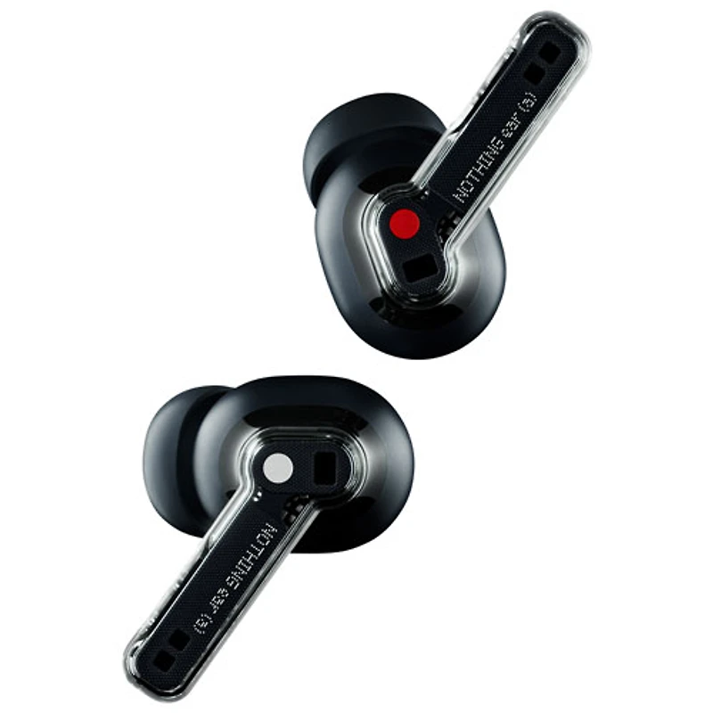 Écouteurs boutons 100 % sans fil à suppression du bruit Ear (a) de Nothing - Noir - Exclusivité de Best Buy