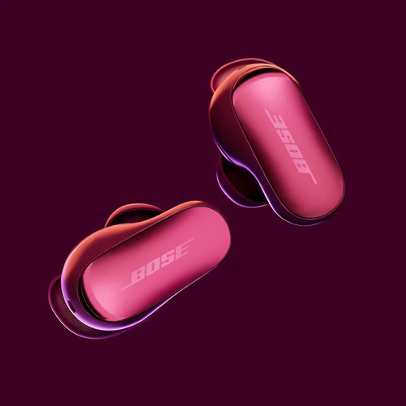 Écouteurs boutons Bluetooth à suppression du bruit QuietComfort Ultra (2e génération) de Bose - Prune intense