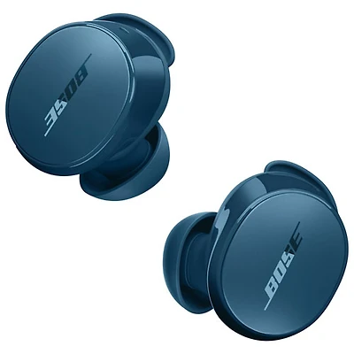 Écouteurs boutons Bluetooth à suppression du bruit QuietComfort de Bose - Bleu crépuscule