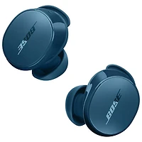 Écouteurs boutons Bluetooth à suppression du bruit QuietComfort de Bose - Bleu crépuscule