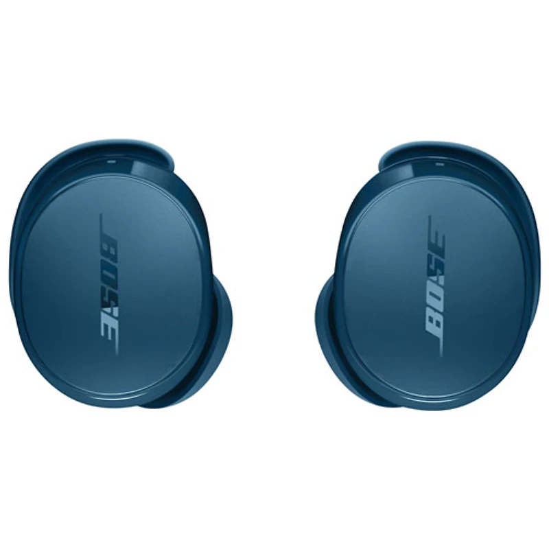 Écouteurs boutons Bluetooth à suppression du bruit QuietComfort de Bose - Bleu crépuscule