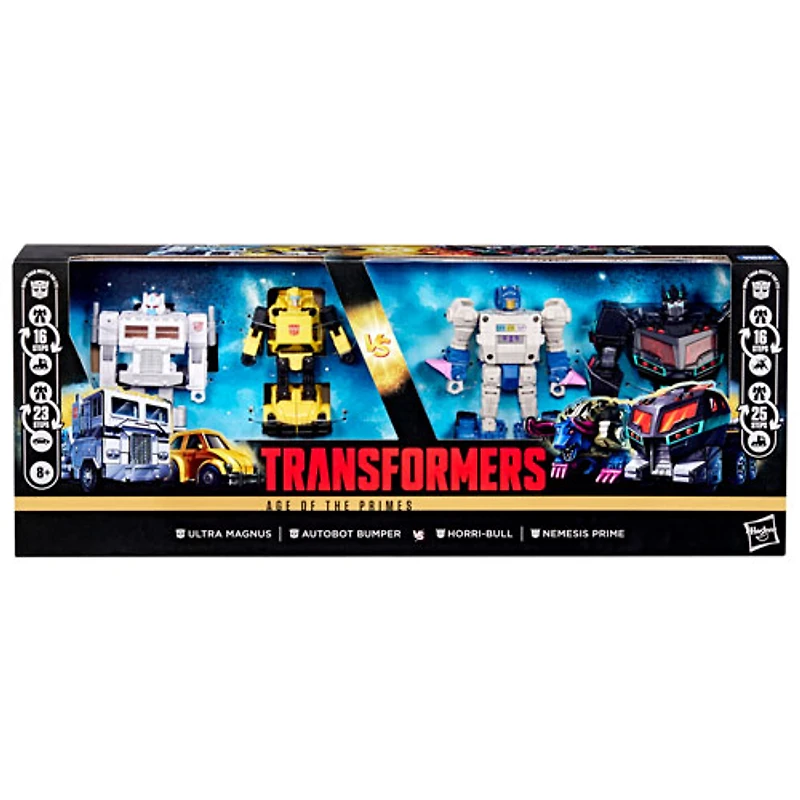 Hasbro Transformers Age of the Primes Action Figures - 4 Pack
