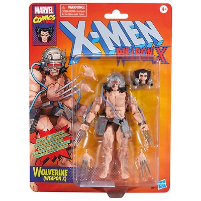 Marvel Legends Series de Hasbro - Figurine d'action Wolverine (Arme X)