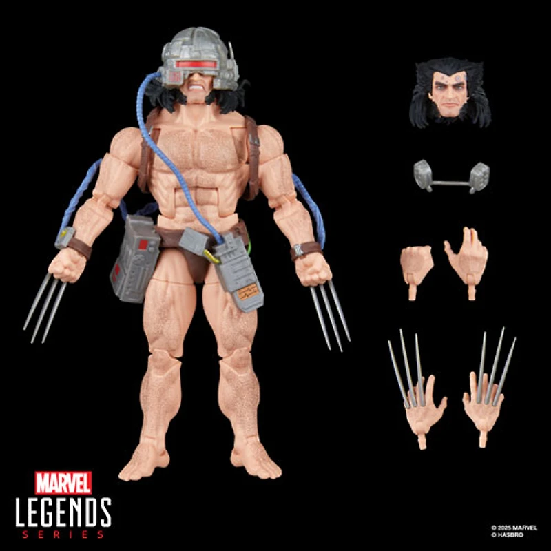 Marvel Legends Series de Hasbro - Figurine d'action Wolverine (Arme X)