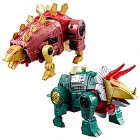 Transformers Age of the Primes - G2 Universe Dinobot Slug & Dinobot Snarl Action Figures