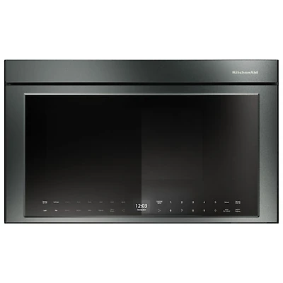 Four à micro-ondes à hotte intégrée de KitchenAid - (YKMMF530PJP) - 1,1 pi³ - Genévrier