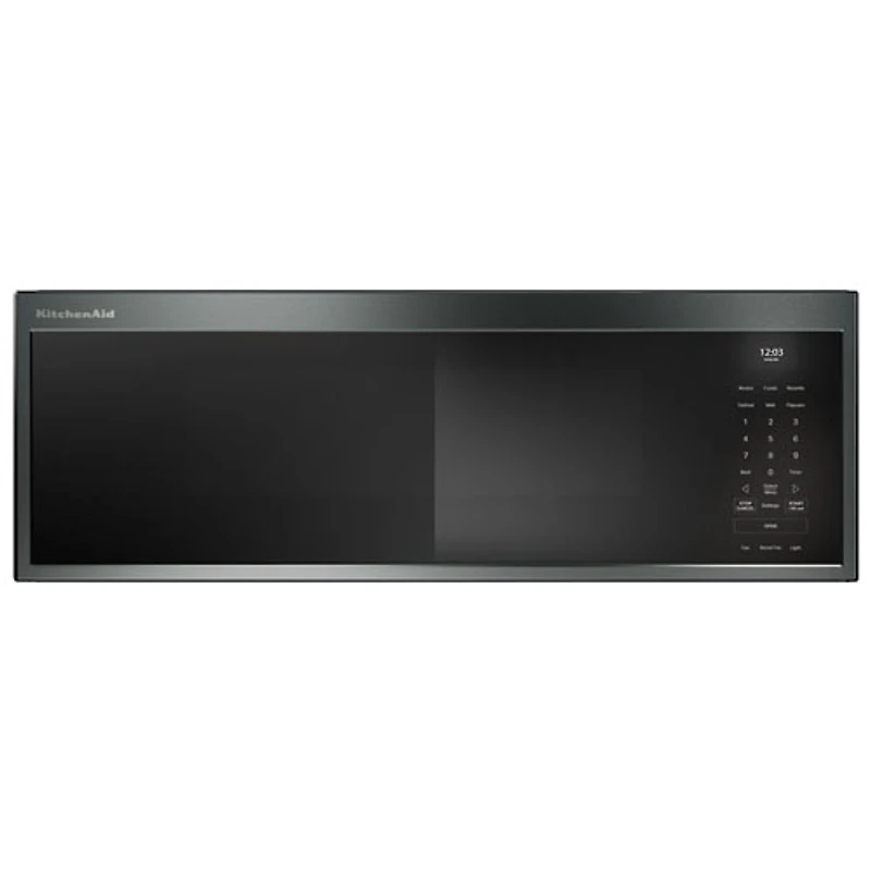 Four à micro-ondes à hotte intégrée de KitchenAid - (YKMML550RJP) - 1,1 pi³ - Genévrier