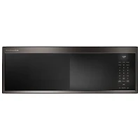 Four à micro-ondes à hotte intégrée de KitchenAid (YKMML550RBE) - 1,1 pi³ - Noir