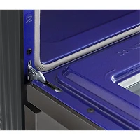 Cuisinière à gaz encastrable de 30 po à 5 brûleurs et à four à convection véritable de 6,3 pi³ de LG (LSGL6335Z) - Inox noir