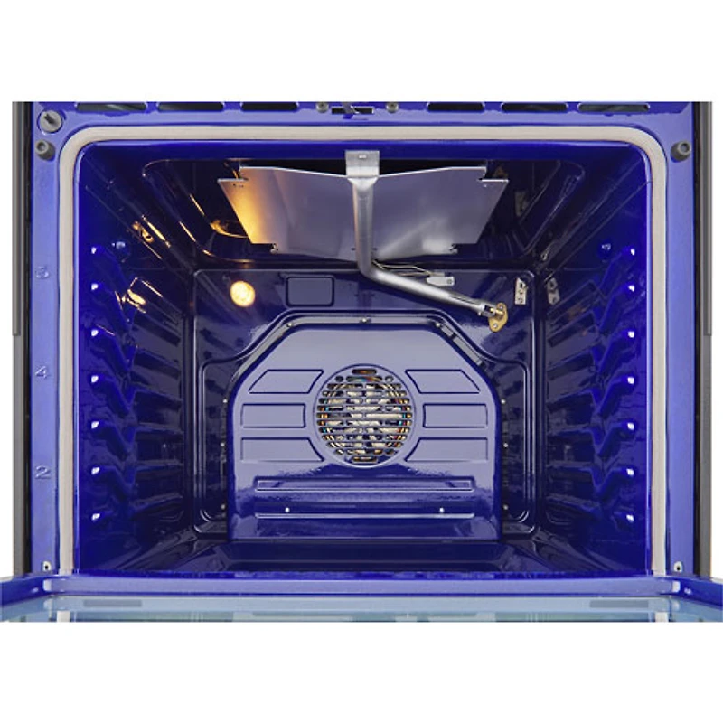 Cuisinière à gaz encastrable de 30 po à 5 brûleurs et à four à convection véritable de 6,3 pi³ de LG (LSGL6335Z) - Inox noir