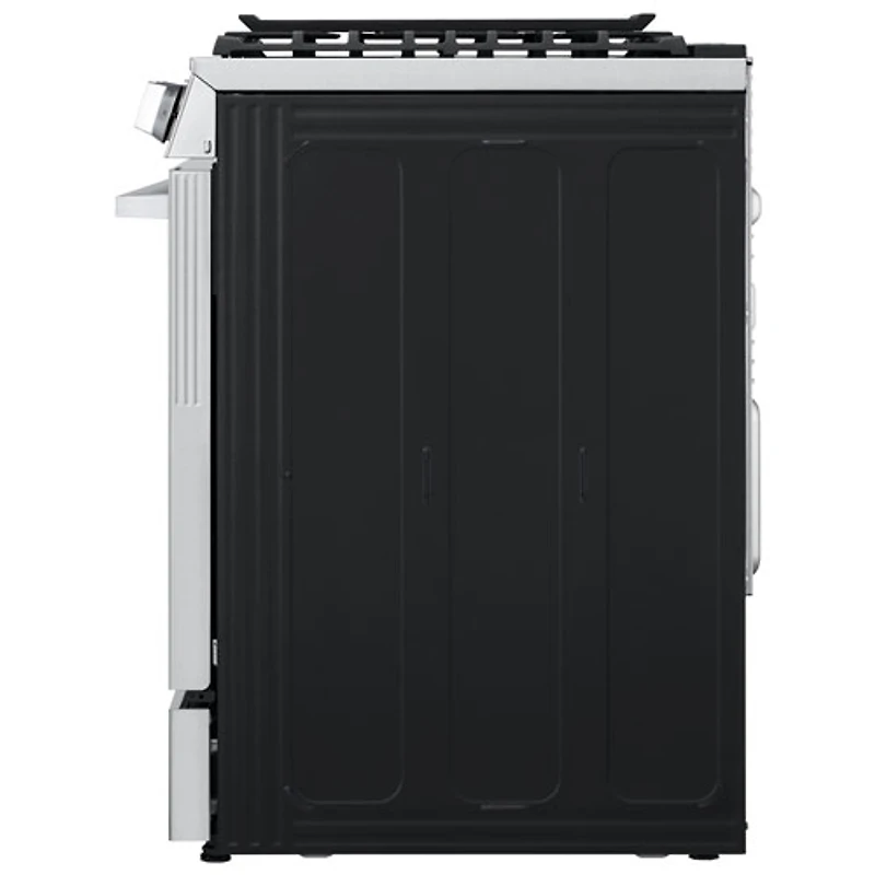 Cuisinière à gaz encastrable de 30 po à 5 brûleurs et à four à convection véritable de 6,3 pi³ de LG (LSGL6335X) - Acier inoxydable