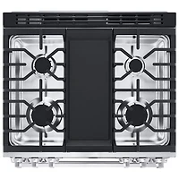 LG 30" 6.3 Cu. Ft. True Convection 5-Burner Slide-In Gas Range (LSGL6335X) - Stainless Steel