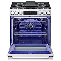 LG 30" 6.3 Cu. Ft. True Convection 5-Burner Slide-In Gas Range (LSGL6335X) - Stainless Steel