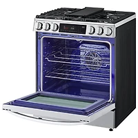 LG 30" 6.3 Cu. Ft. True Convection 5-Burner Slide-In Gas Range (LSGL6335X) - Stainless Steel