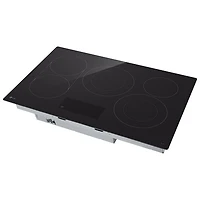 LG ThinQ 30" 5-Element Electric Cooktop (CBEW3017BE) - Black Ceramic