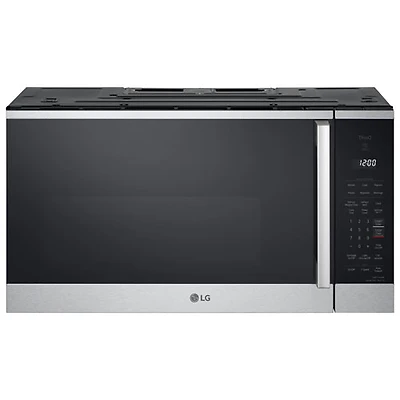 LG ThinQ Over-The-Range Microwave - 1.8 Cu. Ft. - Stainless Steel