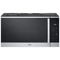 LG ThinQ Over-The-Range Microwave - 1.8 Cu. Ft. - Stainless Steel