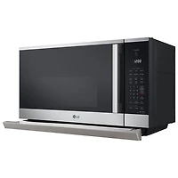 LG ThinQ Over-The-Range Microwave - 2.1 Cu. Ft. - Stainless Steel