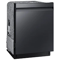 Samsung 24" 46dB Built-In Dishwasher with Third Rack (DW80CG5450MTAA) - Matte Black Steel